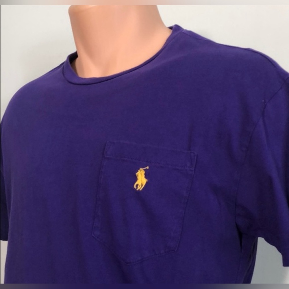 Polo Ralph Lauren Men's Classic Fit Jersey Pocket T Shirt - Picture 5 of 7